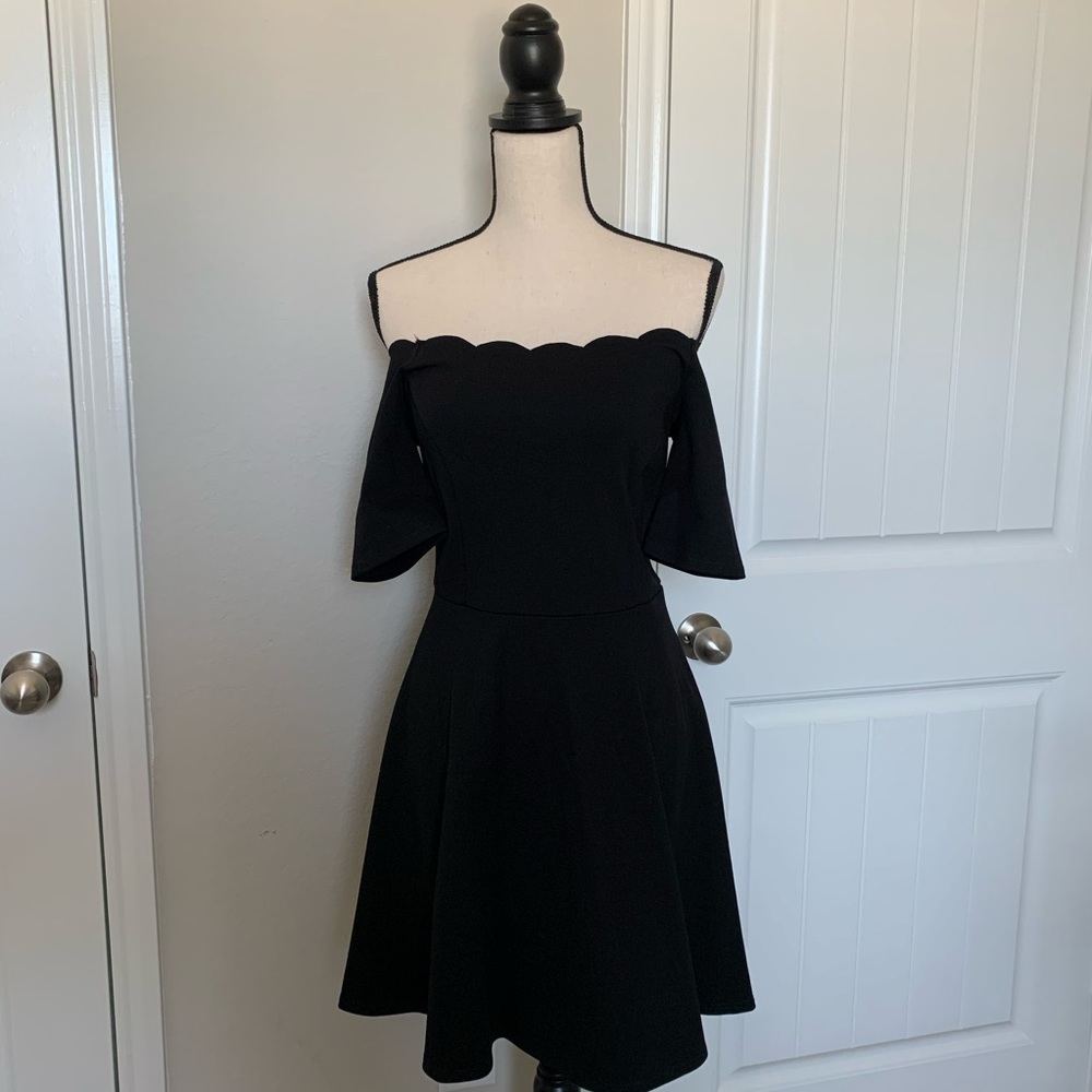 Stitch Fix Off Shoulder Little Black Dress